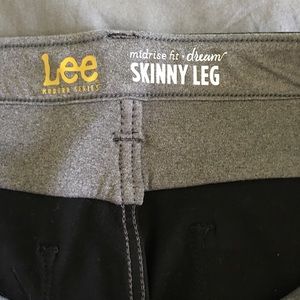 SOLD. Lee skinny black pant.  1 new /tag, 1 new w/o tag.